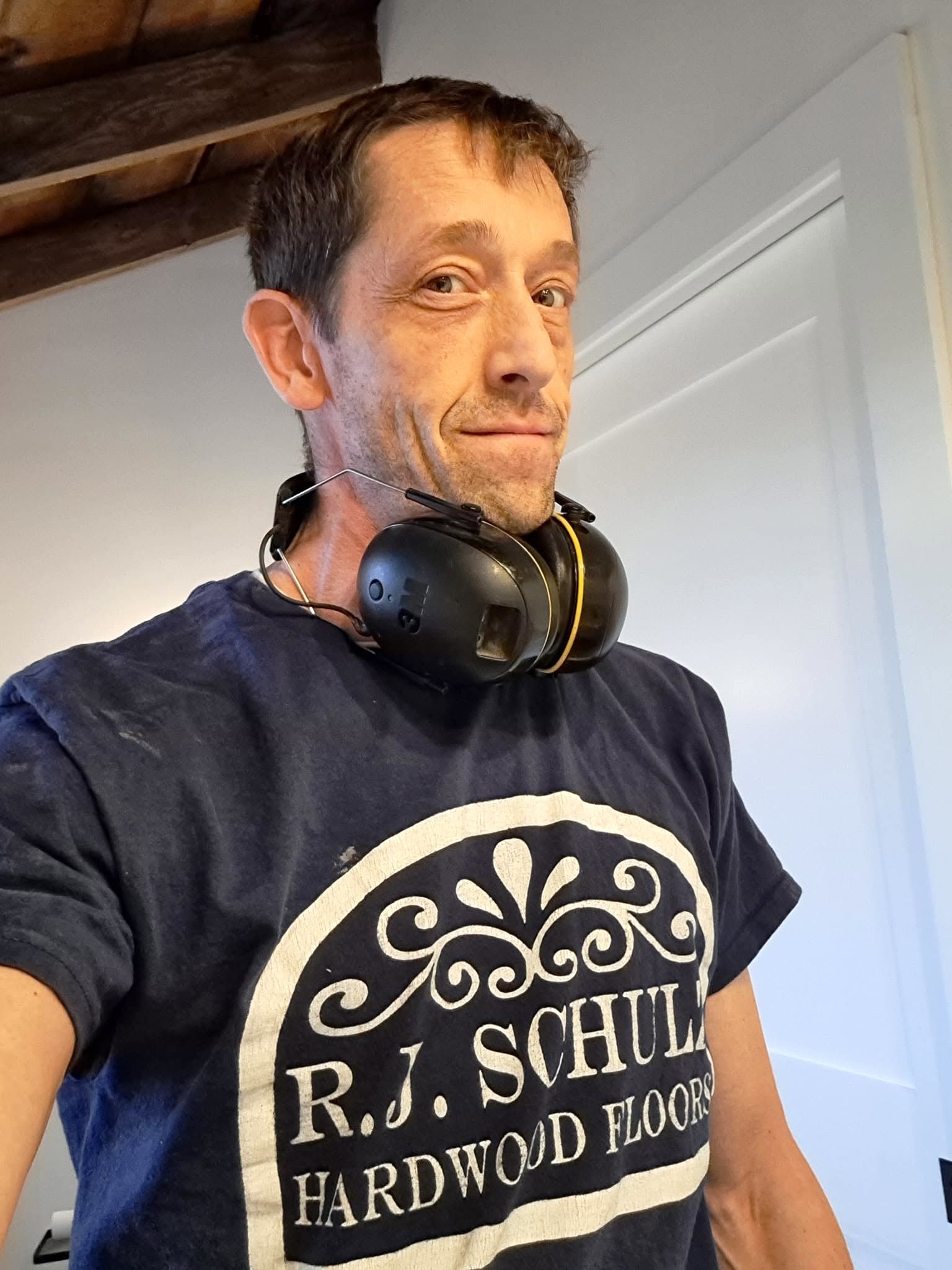RJ Schulz, owner of RJ Schulz Hardwood Flooring